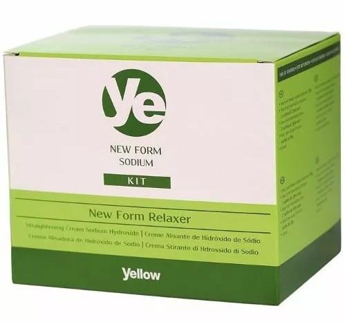 Yellow Kit Form Conditioning Cream Relaxer Regular Sódio - 200g - Yellow Cosmeticos