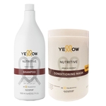 Yellow Nutritive Kit Shampoo (1500ml) e Máscara (1000ml)