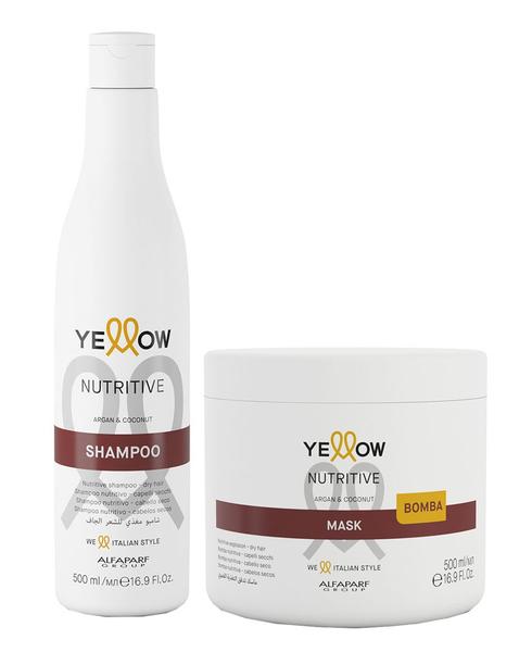 Yellow Nutritive Kit Shampoo (500ml) e Máscara (500ml)