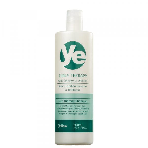 Yellow Shampoo Curly Therapy Cabelos Cacheados Nutre e Hidrata - Alfaparf