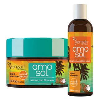 Yenzah Amo Sol Kit - Leave-In + Máscara Ultra Hidratante Kit