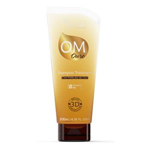 Yenzah Om Ouro Shampoo Tratamento com Partículas de Ouro 200ml