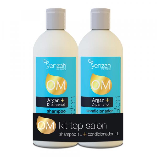 Yenzah OM Top Salon Kit Shampoo e Condicionador - 2x1L - Yenzah