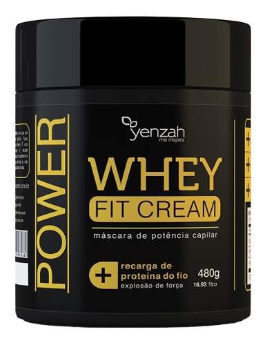 Yenzah Power Whey Fit Cream - Máscara de Reconstrução 480g