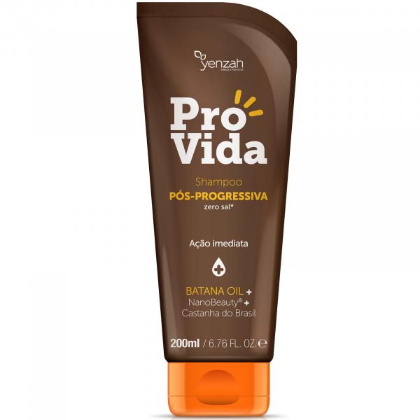 Yenzah Pro Vida Shampoo Pós-Progressiva 200ml - Yenzah