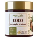 Yenzah S.a Do Cabelo - Máscara Coco 480g