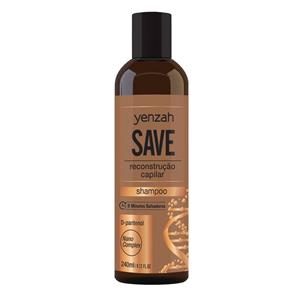 Yenzah Save Shampoo de Reconstrução Capilar - 240 ML
