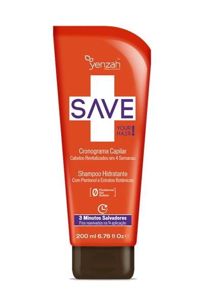 Yenzah Save Shampoo Hidratante 200ml