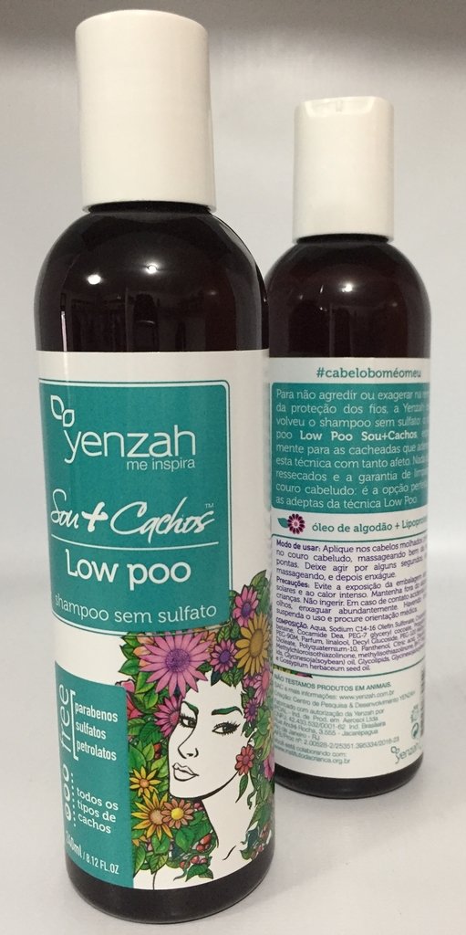 Yenzah Sou + Cachos Shampoo 240Ml