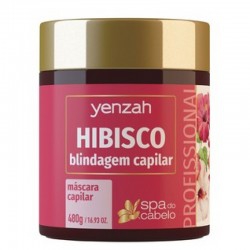 Yenzah Spa do Cabelo - Mascara Blindagem Capilar Hibisco 480g