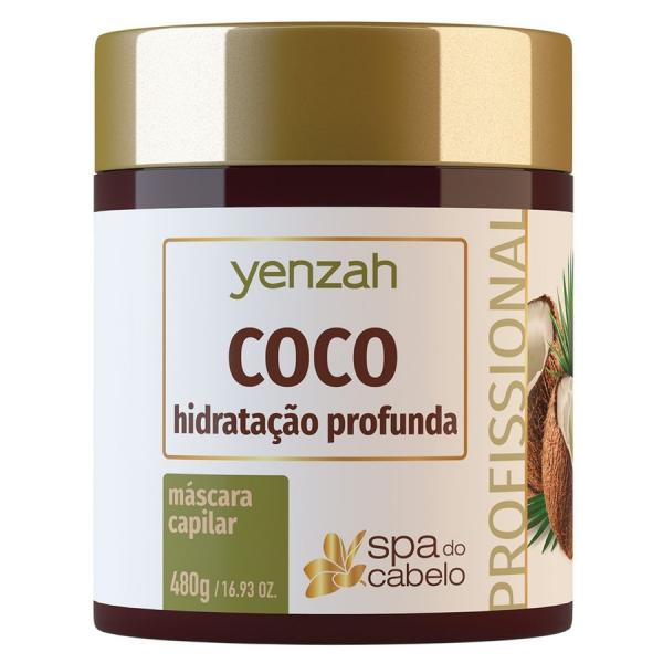 Yenzah SPA do Cabelo - Máscara Coco 480g