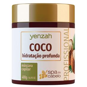 Yenzah Spa do Cabelo Máscara Coco Hidratação Profunda