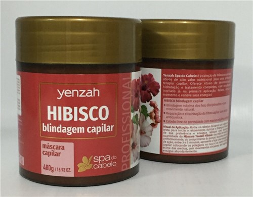 Yenzah Spa do Cabelo Máscara Hibisco 480G