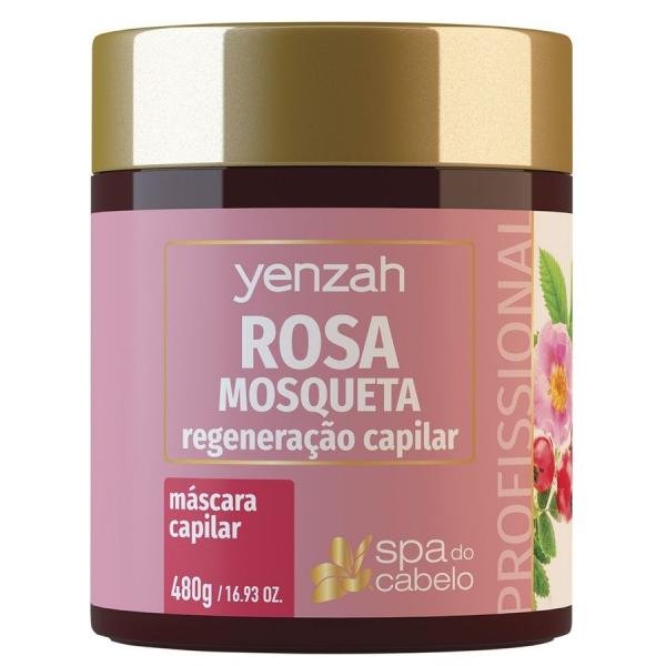 Yenzah SPA do Cabelo - Máscara Rosa Mosqueta 480g