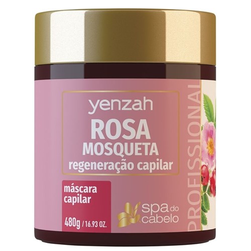 Yenzah SPA do Cabelo - Máscara Rosa Mosqueta 480g