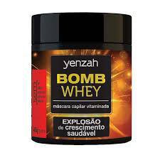 Yenzah Whey Bomb Cream - Mascara Capilar Vitaminada 480g