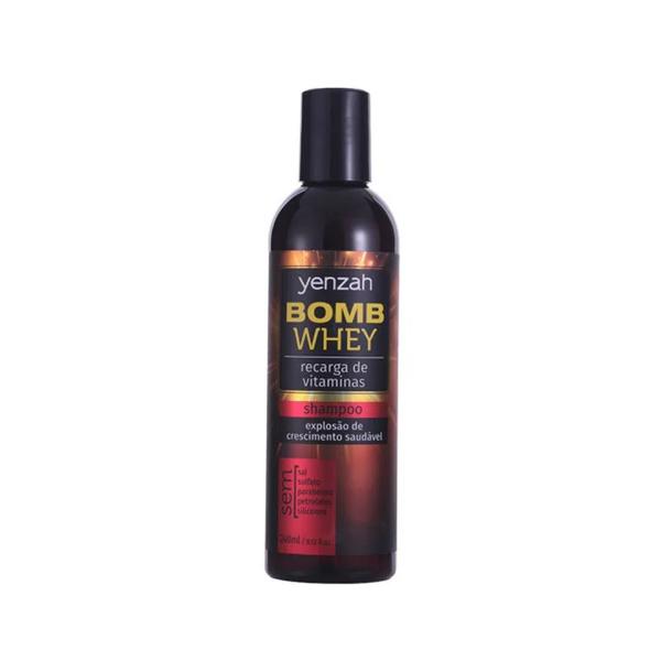 Yenzah Whey Bomb Cream - Shampoo Recarga de Vitaminas 240ml