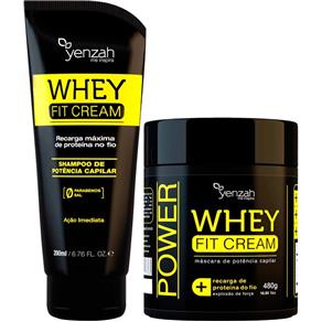 Yenzah Whey Cream Kit Recarga Máxima de Proteína 2