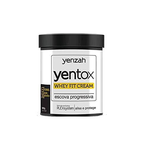 Yenzah Whey Fit Cream - Yentox Progressiva Sem Formol 900g