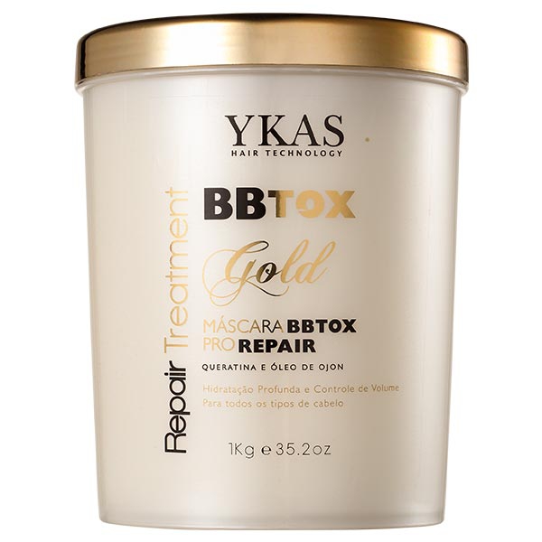 Ykas Bbtox Capilar Pro Repair Máscara 1 Kilo
