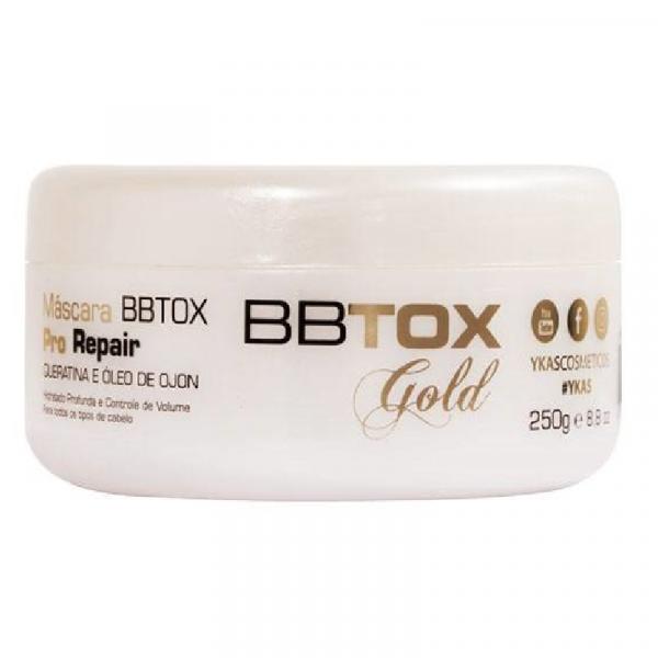 Ykas BBTox Gold Pro Repair Máscara de Alinhamento Capilar 250g