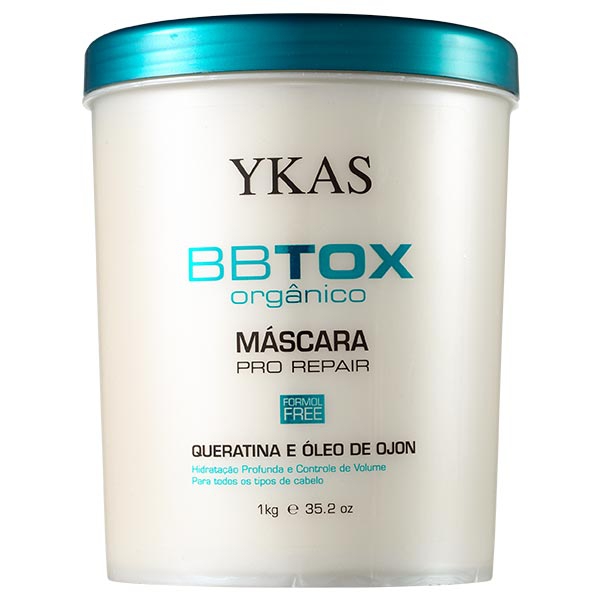 Ykas BBtox Orgânico Máscara 1 Kilo