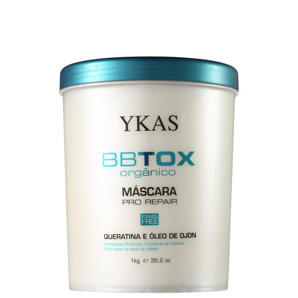 YKAS BBTox Orgânico Pro Repair - Máscara de Alinhamento Capilar 1000g