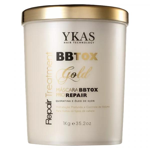 Ykas Btox Gold Tradicional Reduz Volume e Hidrata 1kg - Ykas Professional