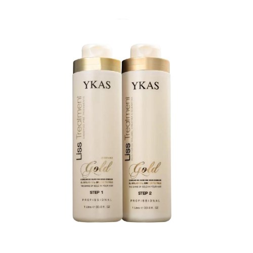 Ykas Liss Treatment Gold Duo Pro Kit 2X1l