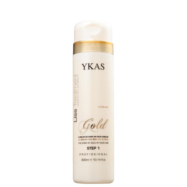 Ykas Liss Treatment Gold Step 1 - Shampoo Pré-Tratamento 300ml