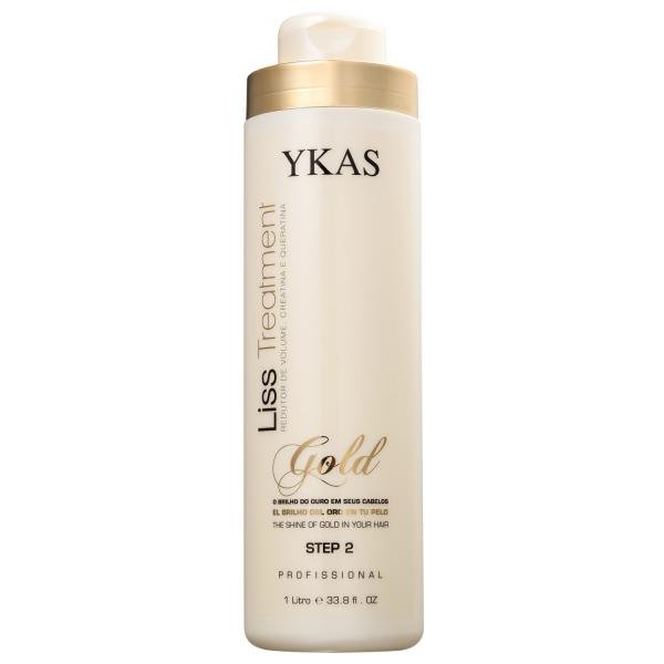 Ykas Liss Treatment Gold Step 2 - Redutor de Volume 1000ml