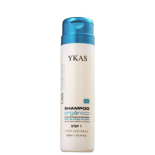 Ykas Liss Treatment Orgânico Step 1 - Shampoo Pré-Tratamento 300ml