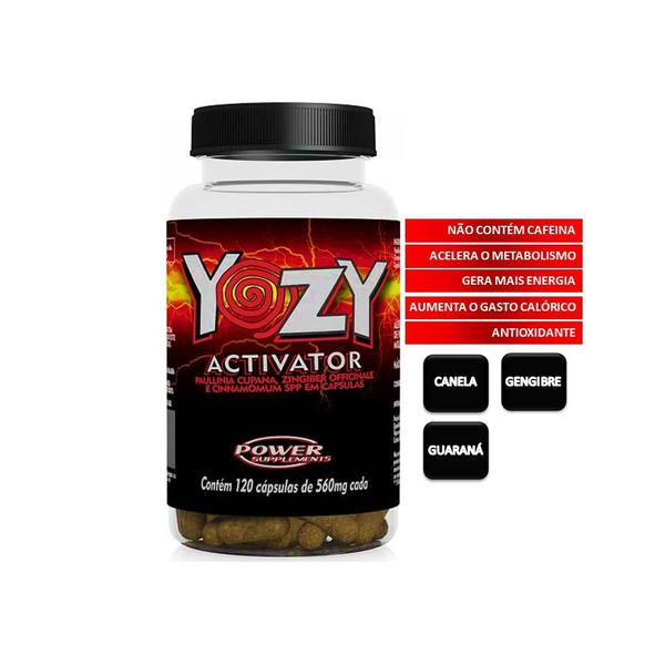 Yozy Activator - 120 Cápsulas - Power Supplements