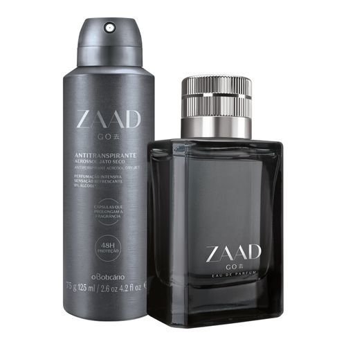 Zaad Go: Eau de Parfum + Desodorante Antitranspirante Aerosol