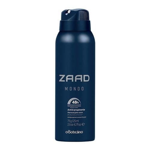 Zaad Mondo Desodorante Antitranspirante Aerosol - 75G