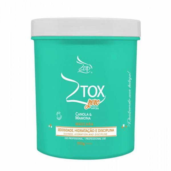 Zap Cosméticos Ztox Zero Organic Canola e Mamona Botox - 950g