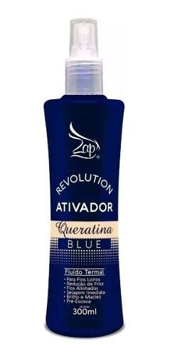 Zap Revolution Ativador Queratina Blue 300ml Cabelo Loiro