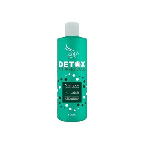 Zap Shampoo Detox Mentoado 500Ml