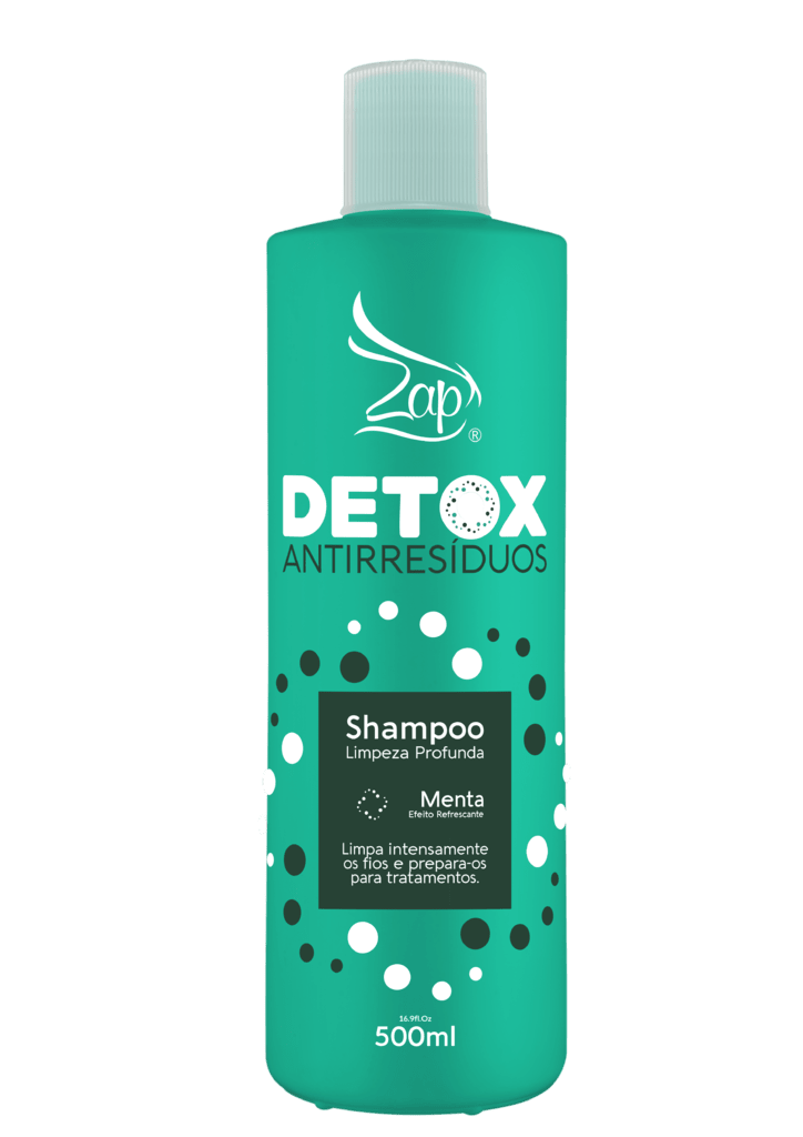 Zap Shampoo Detox Mentolado - Lançamento