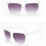 Zehui fashion Mulher Moda Grande frame óculos de sol do impressão do leopardo