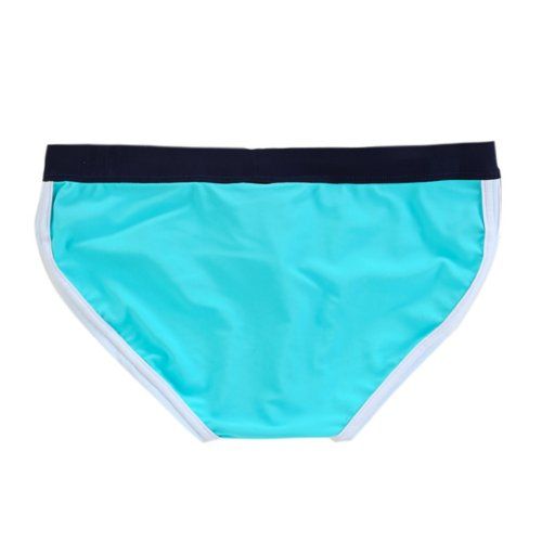 Zehui ® `s dos Homens Nadada Natação Trunks Briefs Underwear Swimwear Shorts Light Blue Size (cintura) Xl: 30-32,4 Polegadas