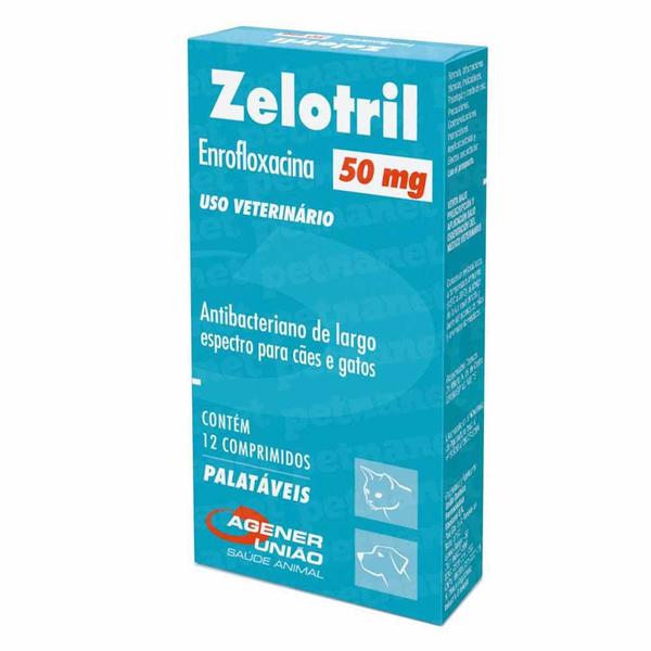 Zelotril 50 Mg com 12 Comprimidos - Marca