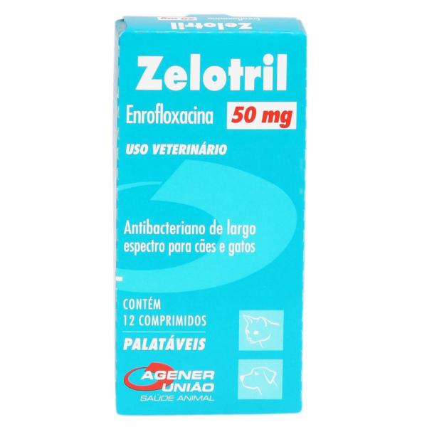 Zelotril Agener 50mg C/ 12 Comprimidos