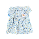 Zerodis Cotton Print Colorful Small Pet Dog Dress Tutu Skirt Coat Cat Puppy Cute Clothes Apparel Clothing Summer XS-XL A30