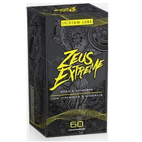 Zeus Extrem 60 Caps Iridium Labs - Sem Sabor - 60 Cápsulas