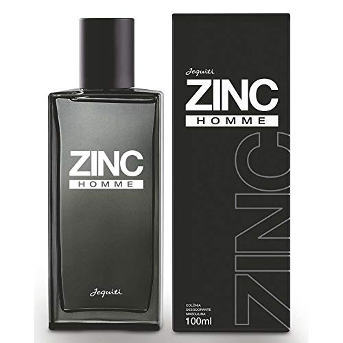 Zinc Desodorante Colônia Masculina Jequiti 100 Ml