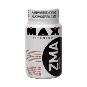 ZMA - Max Titanium - Sem Sabor - 90 Cápsulas