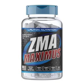 ZMA Maximus 120 Comprimidos 1000mg LAUTON NUTRTION - Sem Sabor - 1000Mg