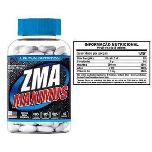ZMA Maximus 120 Tabletes - Lauton - Lauton Nutrition
