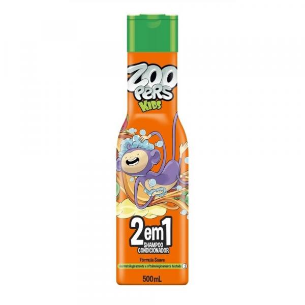 Zoopers Kids 2em1 Shampoo 500ml (Kit C/03)
